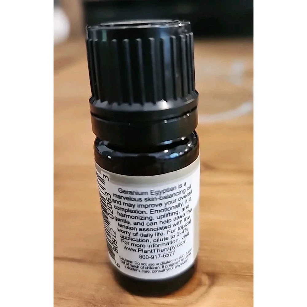 **NEW Plant‎ Therapy Geranium Egyptian Essential Oil 5ml